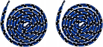 G9-66 NIEBIESKO CZARNE SZNURÓWKI DO ADIDASÓW 140cm