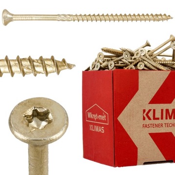 200x WKRĘTY CIESIELSKIE 5x100 TORX DREWNA STOŻKOWE KONSTRUKCYJNE ŚRUBY PŁYT