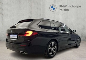BMW Seria 5 G30-G31 Touring Facelifting 2.0 520d 190KM 2022 BMW Seria 5 520d xDrive, Hak, HiFi, Faktura VAT 23, Serwis ASO 2.0 Diesel, zdjęcie 4