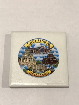 MAGNES MAGNEZ LODÓWKĘ FINLANDIA HELSINKI KAFELEK