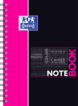 OXFORD STUDENT NOTEBOOK TO B5/80K KRATKA różówy