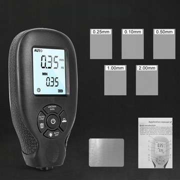 ПОРТАТИВНЫЙ АВТОМОБИЛЬНЫЙ ИЗМЕРИТЕЛЬ ТОЛЩИНЫ КРАСКИ 0-2000UM