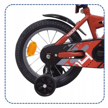 ДЕТСКИЙ ВЕЛОСИПЕД 14 дюймов КОРЗИНА + НАПРАВЛЯЮЩАЯ БЕСПЛАТНО