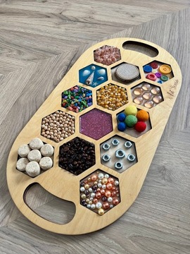 Мультисенсорный лоток Сенсорная доска Монтессори