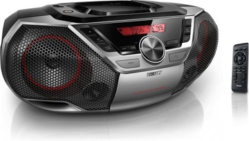 Радиоплеер PHILIPS AZ700T/12 Черный и серый