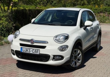 Fiat 500X Crossover 1.6 E-Torq 110KM 2016 Fiat 500X 1,6 110KM Key-less NAVI Klimatronic Bezwypadkowy Serwis 1.6