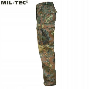 Spodnie wojskowe bojówki moro Mil-Tec US Ranger BDU Flecktarn L