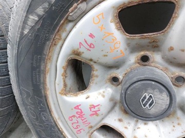 KOLA OCELOVÉ KOMPLET 4SZTUKI SUZUKI VITARA I 1988-1999