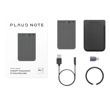 Диктофон PLAUD ПРИМЕЧАНИЕ AI — транскрипция и автоматические сводки с помощью ChatGPT