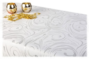 PLAMOODPORNY obrus DWUSTRONNY 180x280 SR Mazaje