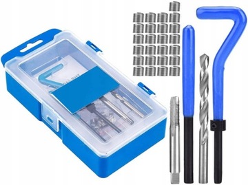 ZESTAW DO NAPRAWY GWINTÓW HELICOIL 20 SPRĘŻYNEK M6x1.0