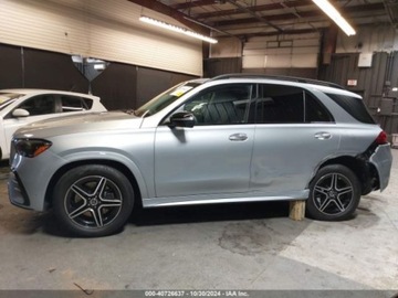 Mercedes GLE V167 2024 Mercedes-Benz GLE 2024r., 4X4, od ubezpieczalni 3.0 Benzyna 375KM, zdjęcie 3
