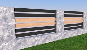 Палисадная панель FENCE Span MODERN DD