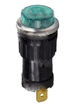 Lampka kontrolna zielona, 12V / 24 V APARTS