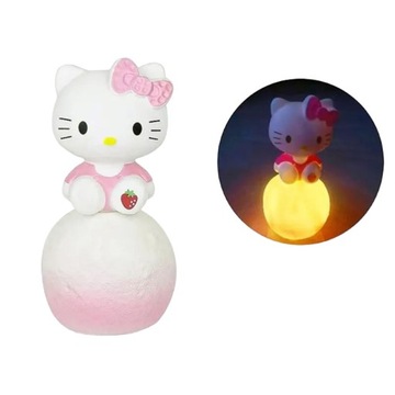Lampka nocna Hello Kitty i przyjaciele świecąca zabawka Hello Kitty