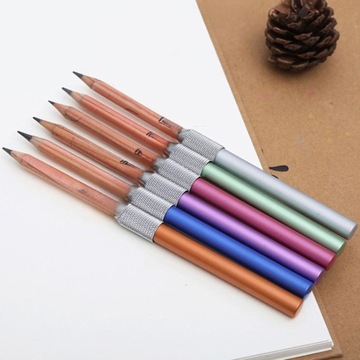 УДЛИНИТЕЛЬ ДЛЯ ЦВЕТНЫХ КАРАНДАШЕЙ ДЕРЖАТЕЛЬ ДЛЯ КАРАНДАШЕЙ 6 ШТ.