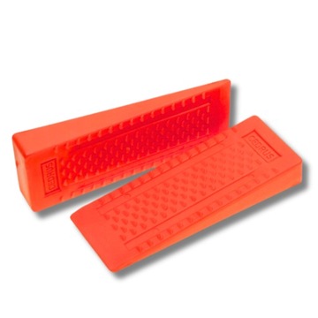 WZMOCNIONY KLIN PLASTIKOWY DO OBALANIA DRZEW NISKI 17,5 CM
