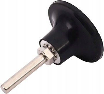 Опорный диск ROLOC диаметром 70 мм на шпинделе 6 мм Резиновая накладка для шлифовальной машинки