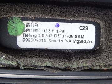 STŘEŠNÍ NOSIČ LIŠTA STŘEŠNÍ LEVÝ PRAVÝ SEAT ALTEA XL 5P8