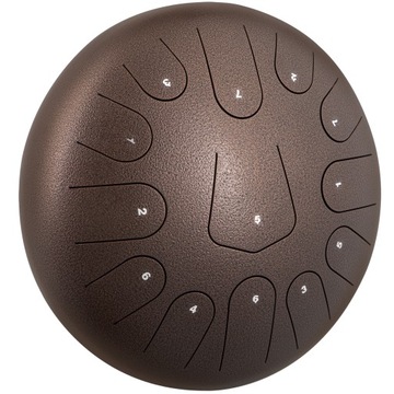 Языковой барабан VEVOR 12 дюймов, 13 тонов, сталь, золото