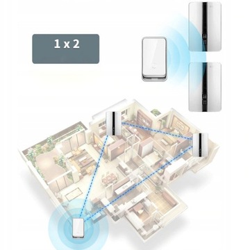 Беспроводной колокол без водонепроницаемого удара
