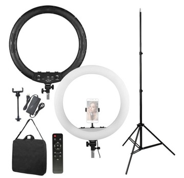 MITOYA MTY-21C LAMPA RING LED + STATYW 75-230CM