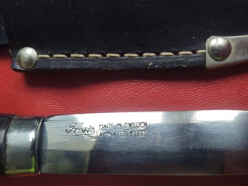 Охотничий нож Frosts MORA, длина 20 см, ручной. рога из кожи