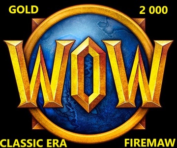 WOW CLASSIC ERA 2000 2K GOLDA ZŁOTA FIREMAW A/H
