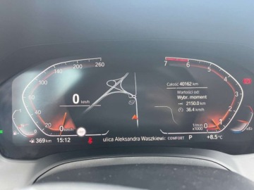 BMW Seria 3 G20-G21 2019 BMW Seria 3 2.0 benzyna 245 KM automat zarej w PL niski przebieg zami, zdjęcie 10