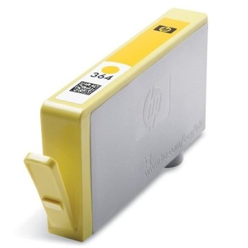 Tusz HP 364 żółty (yellow) CB320EE oryginał HP DeskJet OfficeJet