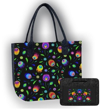 Zestaw Bertoni Torba Lady XL Oberek + organizer