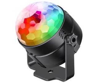 ДИСКО-ПРОЕКТОР ДИСКО-ШАР RGB LED ПОЛЕТ ДЛЯ ВЕЧЕРИНКИ ЛАЗЕРНЫЙ ПИЛОТ