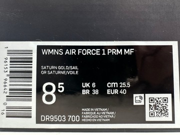 Buty Nike Air Force 1 PRM MF r. 40