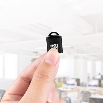 АДАПТЕР Устройство чтения карт памяти MicroSD USB 2.0 Красный Адаптер MICRO SD