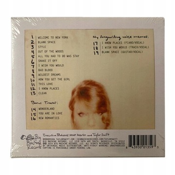 ТЕЙЛОР СВИФТ: 1989 (CD) ТЕЙЛОР СВИФТ, компакт-диск