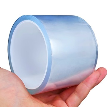 ПРОЧНАЯ ЗАЩИТНАЯ ЛЕНТА для порогов автомобиля БЕСЦВЕТНАЯ ФОЛЬГА 7см х 3м.