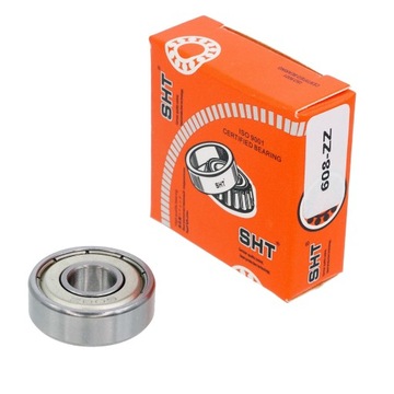 ŁOŻYSKO KULKOWE 608 ZZ