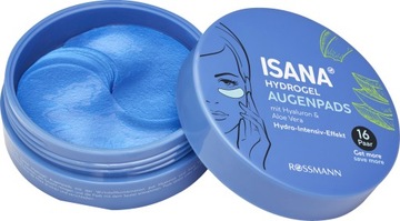 ISANA HYDROGEL AUGENPADS HYDROŻELOWE PŁATKI POD OCZY 16 PAR