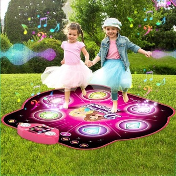 БОЛЬШОЙ ТАНЦЕВАЛЬНЫЙ КОВРИК С ПОДСВЕТКОЙ ПИАНИНО ТАНЦОВАЯ МУЗЫКА