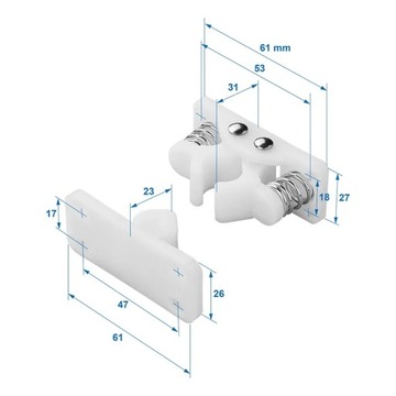 Дверная защелка, замок, пружинная ручка, кемпер-фургон