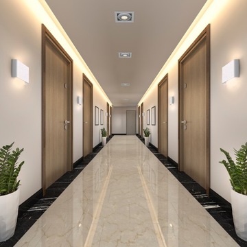 ВСТРАИВАННАЯ ЛАМПА MOD WHITE SQUARE X1 NOWODVORSKI