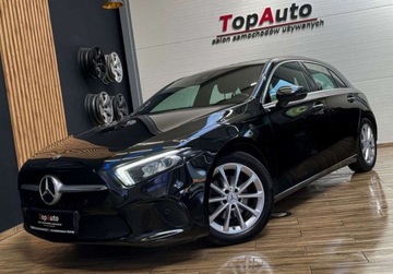 Mercedes Klasa A W177/V177 Hatchback 1.5 180d 116KM 2018 Mercedes-Benz Klasa A kamera 1.5D NAVI gwarancja LED virtual
