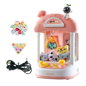 Аркадная игра Claw Machine, розовые 20 кукол