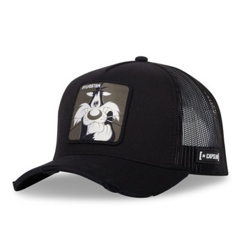 Czapka z daszkiem Capslab LOONEY TUNES Sylwester Trucker kot