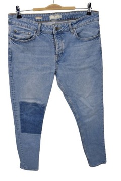 Topman Strech skinny spodnie męskie W34L32 jeansy