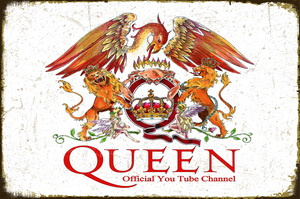 Tablica Ozdobna Blacha Queen Band Two