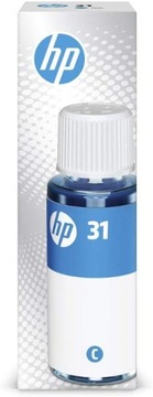 ORYGINALNY TUSZ HP 31 CYAN 1VU26AE 70ml niebieski
