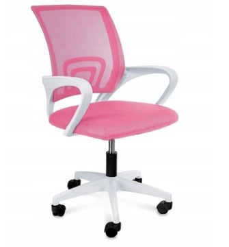ОФИСНЫЙ СТУЛ, РОЗОВЫЙ, ВРАЩАЮЩИЙСЯ СТУЛ, НАСТОЛЬНЫЙ СТУЛ ДЛЯ УЧЕБЫ, УДОБНЫЙ