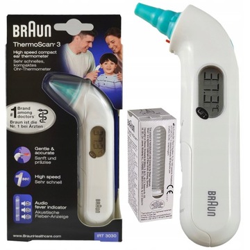 Ушной термометр Braun ThermoScan3 IRT3030