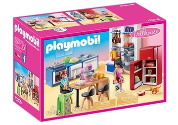 KLOCKI PLAYMOBIL RODZINNA KUCHNIA 70206